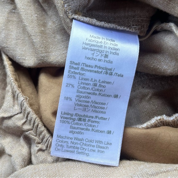 Madewell Beige Ruffle-Trim Jumpsuit - Picture 8 of 8